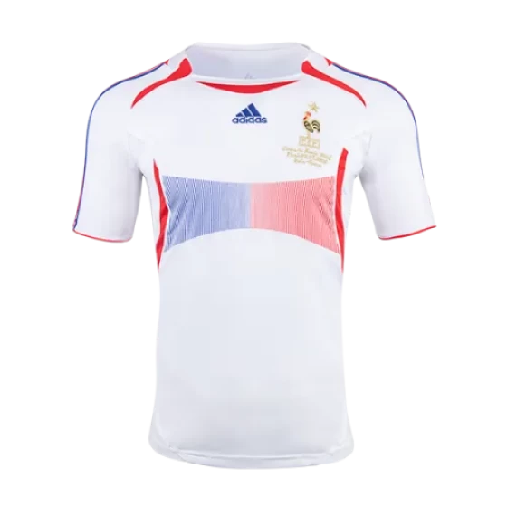 2006 France Retro Jersey Away World Cup